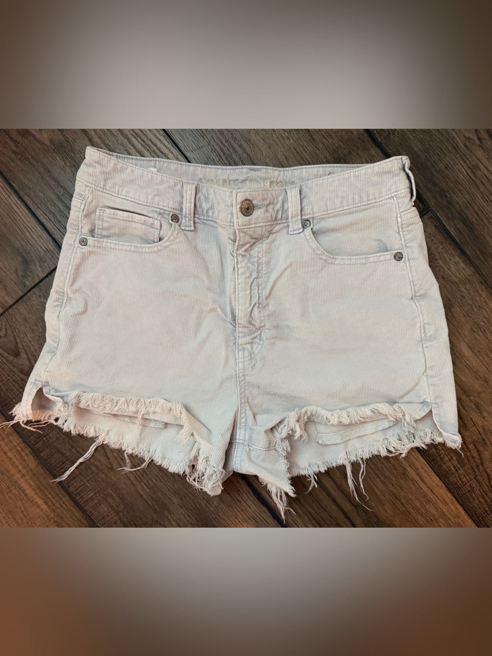 AMERICAN EAGLE Light Denim Shorts